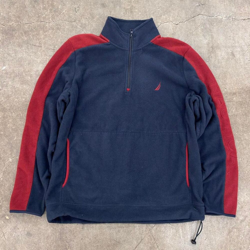 Nautica Men's Navy and Blue Jacket